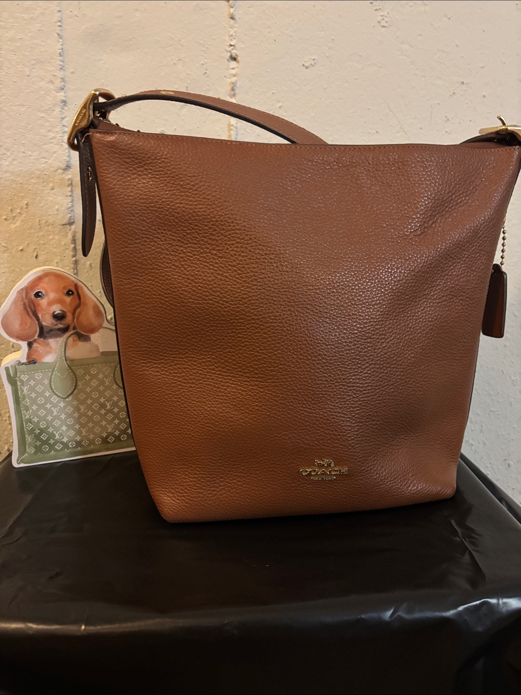 Coach Val Duffle Shoulder Bag
